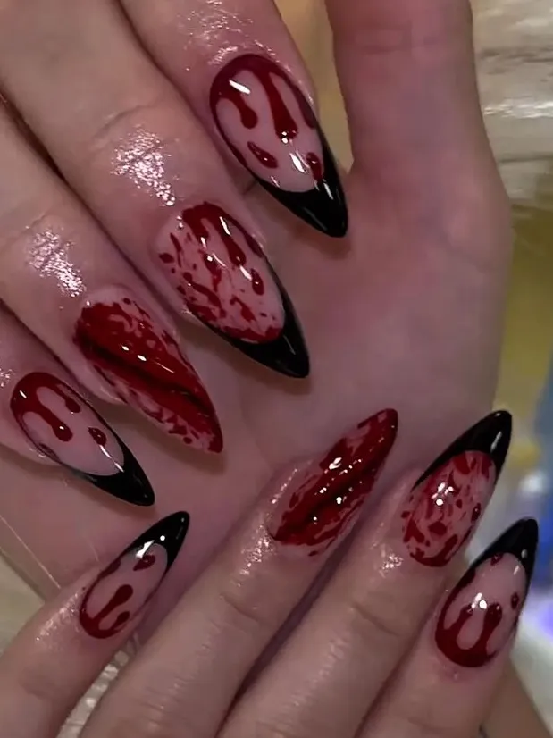 Bloody French Tips