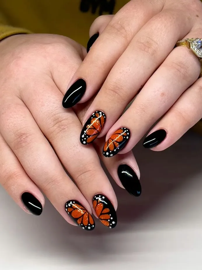 Candy Corn Butterfly