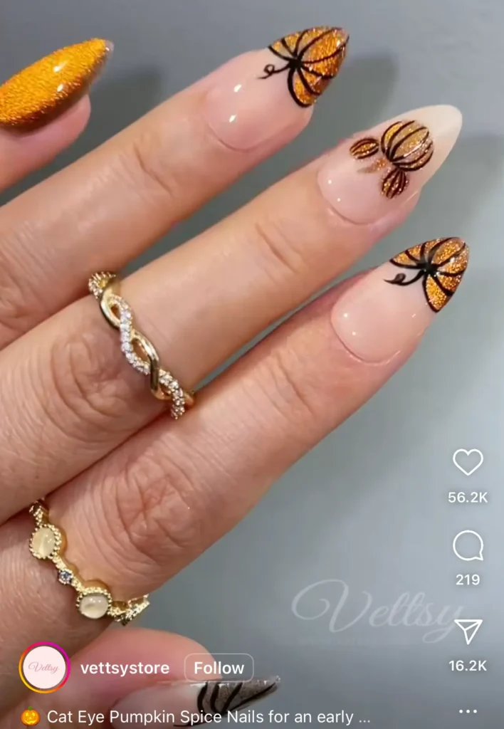 Cat-Eye Pumpkin Spice