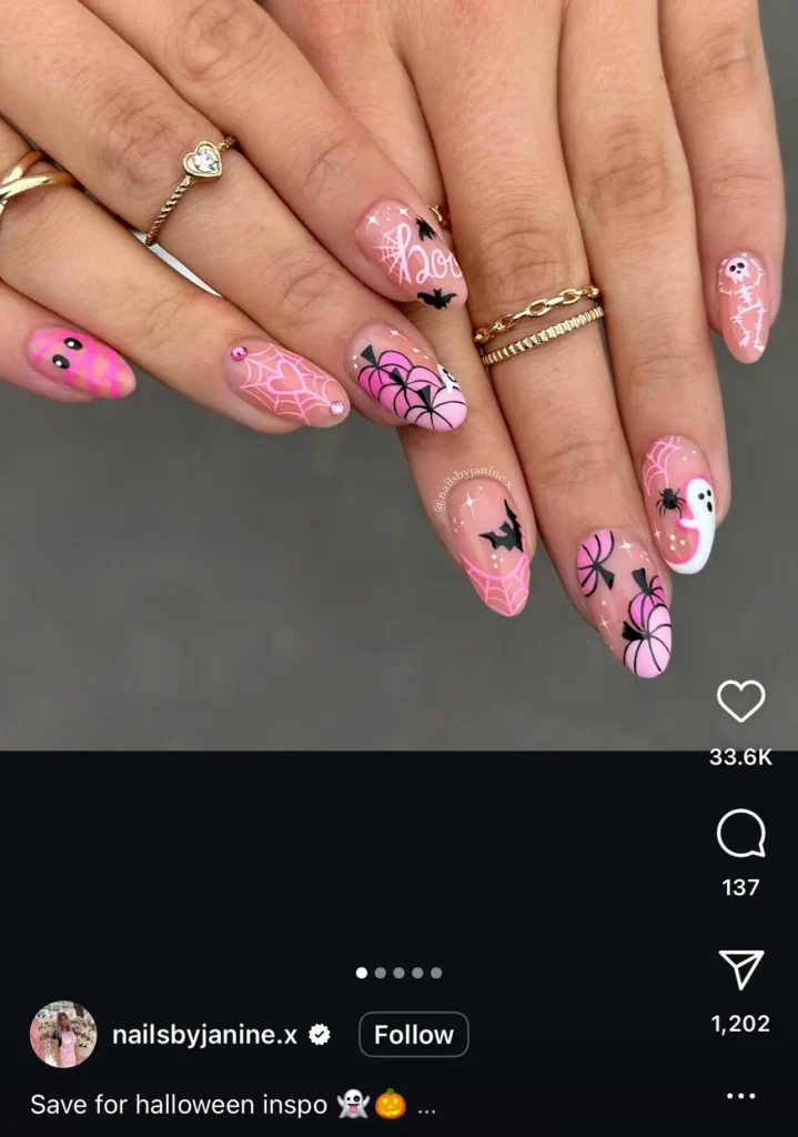 Cute Pink Halloween