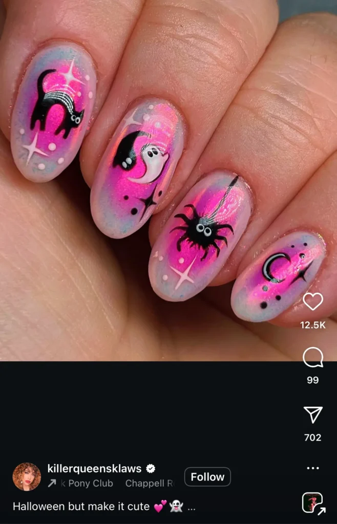 Pink Aura Halloween