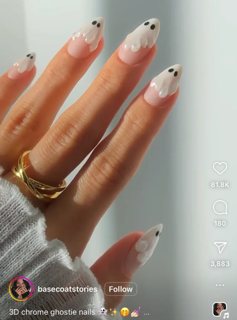 3D Chrome Ghost Tips